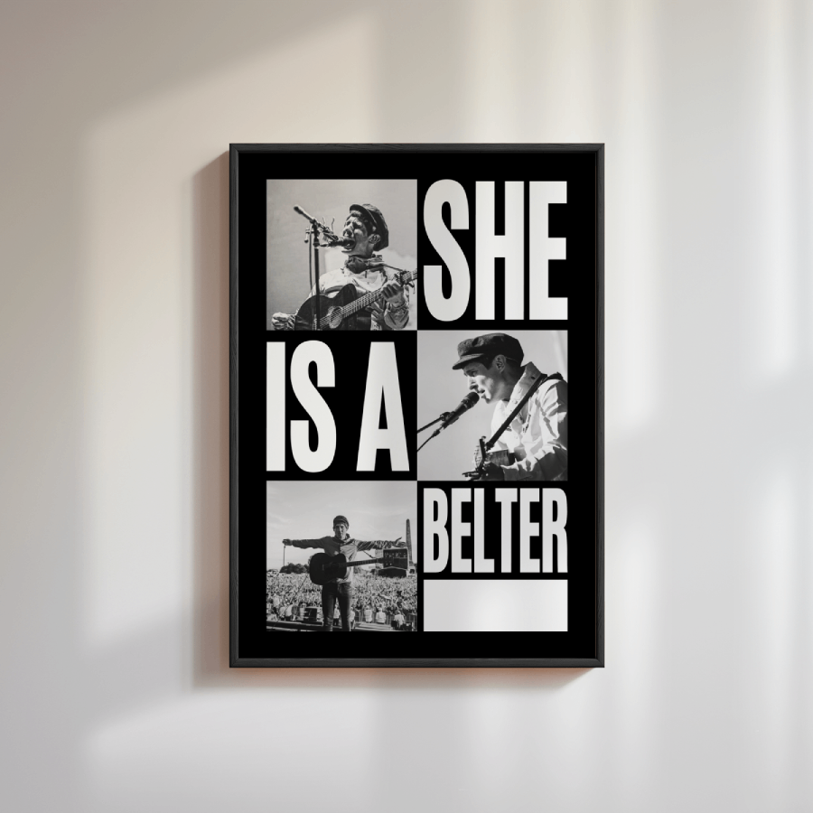 Gerry Cinnamon Belter Poster