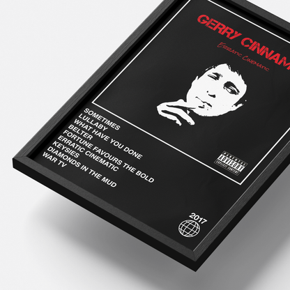 Gerry Cinnamon Erratic Cinematic Album Poster