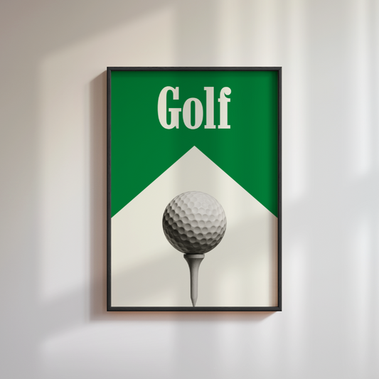 Golf Poster