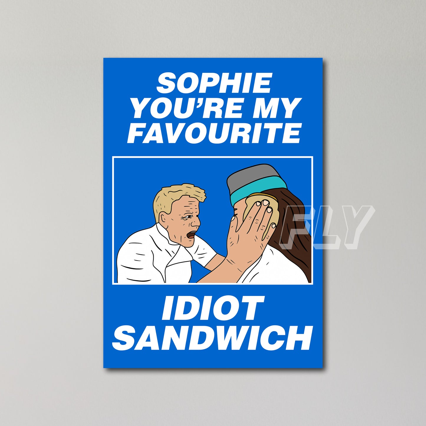 Gordon Ramsay Personalised Greeting Card United Kingdom