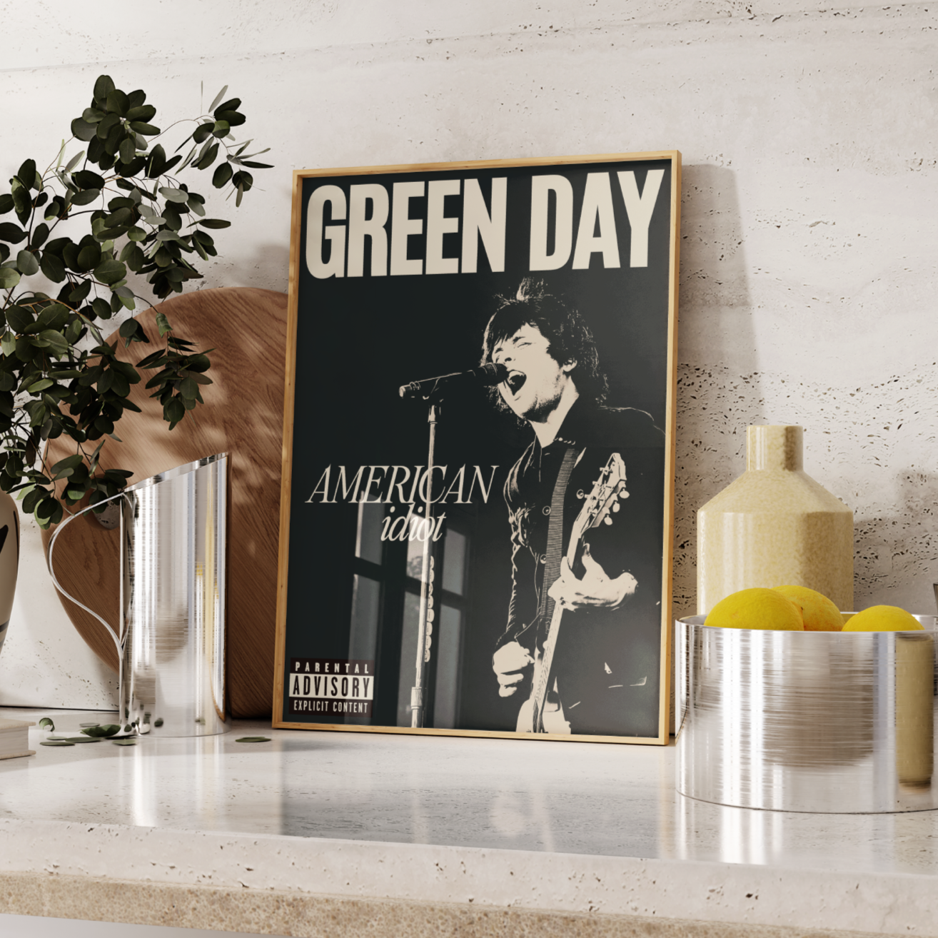 Green Day American Idiot Poster