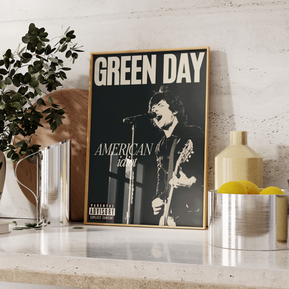 Green Day American Idiot Poster