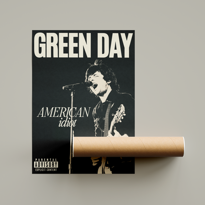 Green Day American Idiot Poster