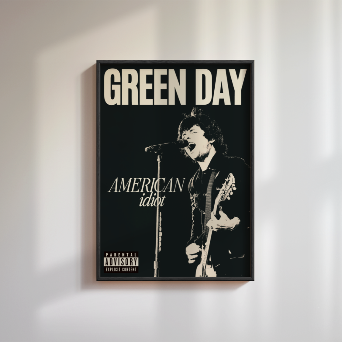 Green Day American Idiot Poster