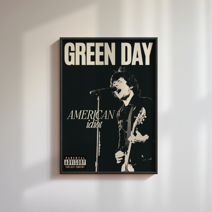Green Day American Idiot Poster