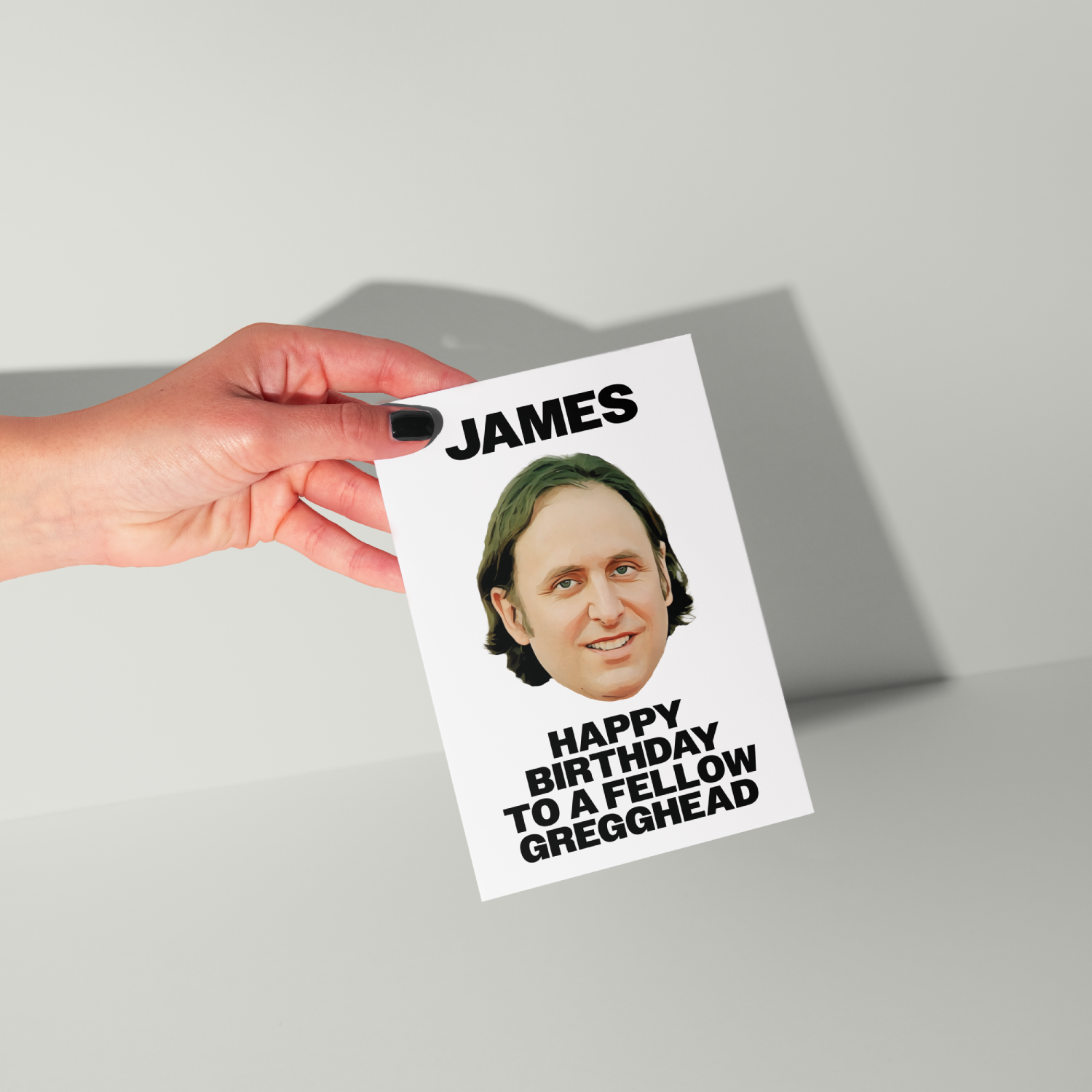 Gregg Turkington Personalised Birthday Card UK