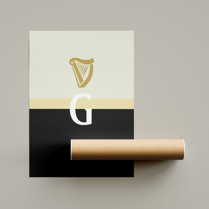 Guinness Split The G Poster