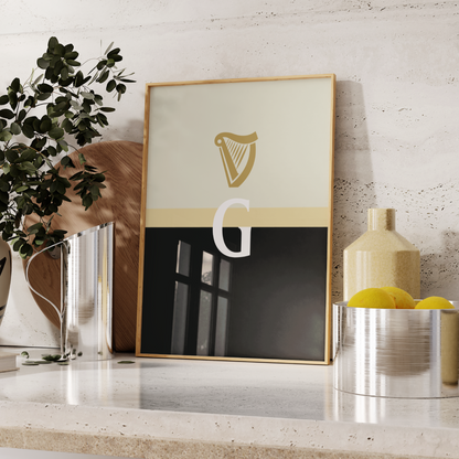 Guinness Split The G Poster