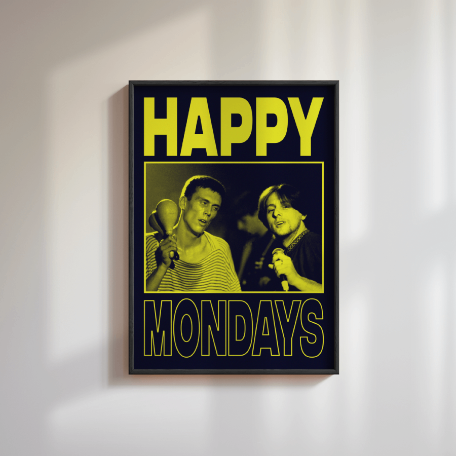 Happy Mondays Poster