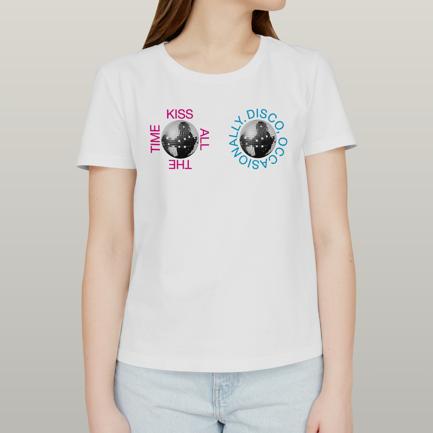 Harry Styles Kiss All The Time Disco Occasionally Womens T-Shirt