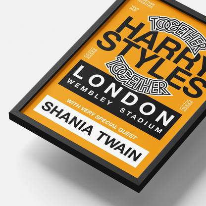 Harry Styles Together Together 2026 Tour Poster