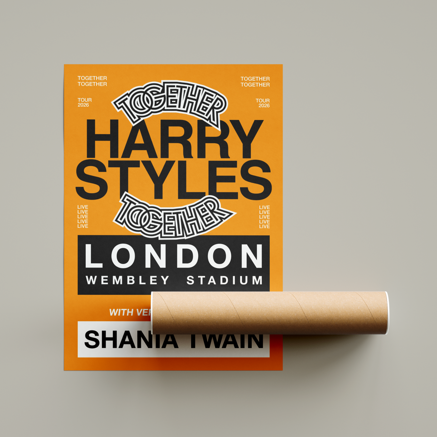 Harry Styles Together Together 2026 Tour Poster