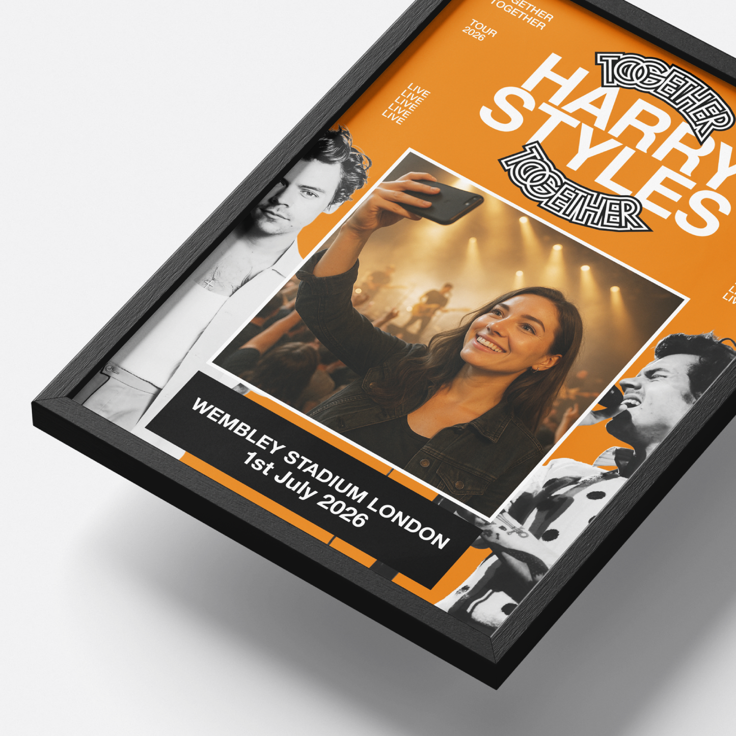 Harry Styles Together Together Personalised Tour Poster