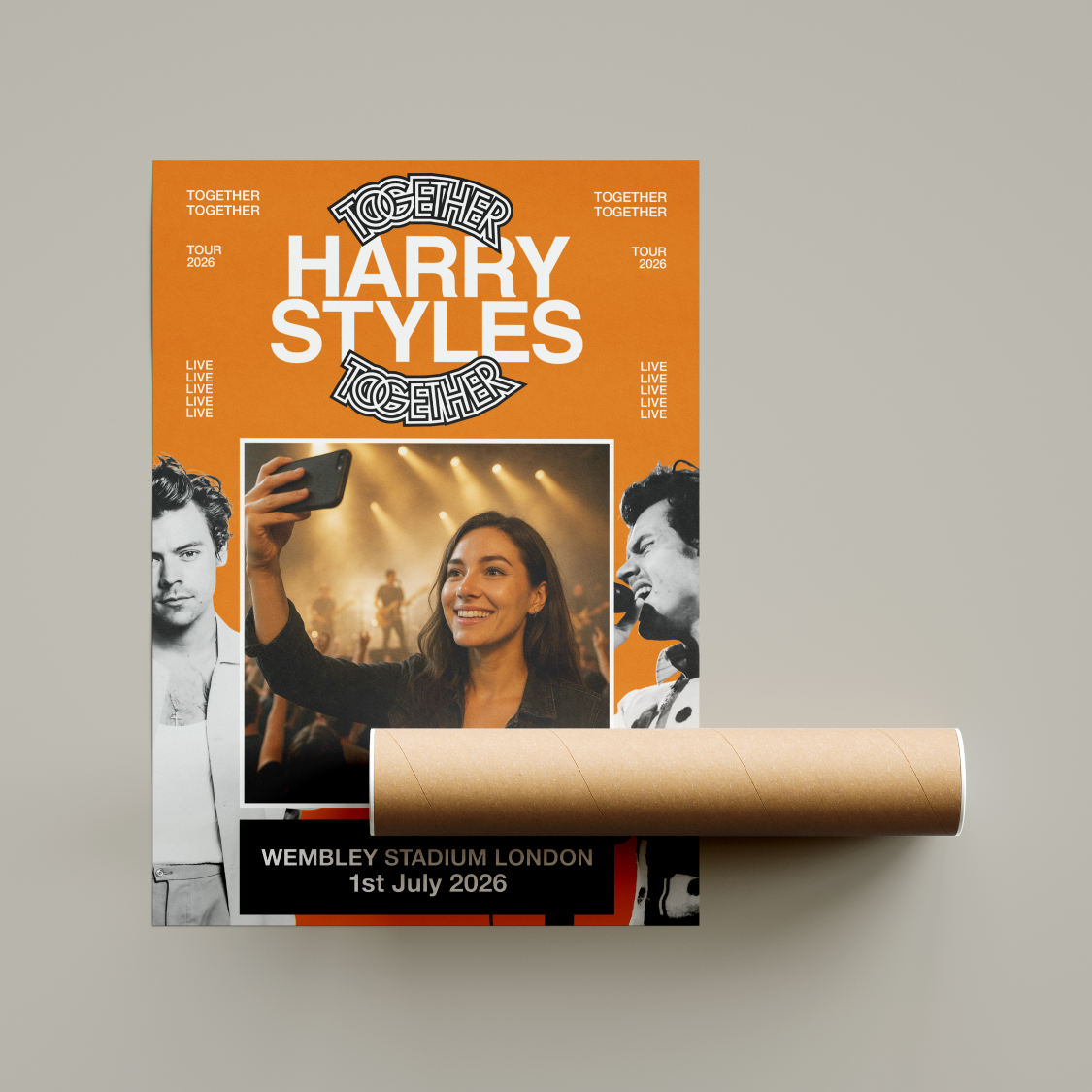 Harry Styles Together Together Personalised Tour Poster