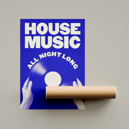 House Music Poster