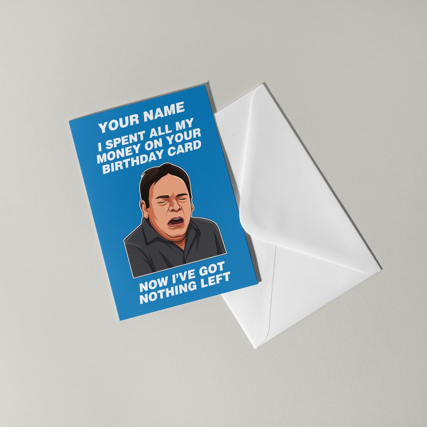 Ian Beale Eastenders Personalised Birthday Card