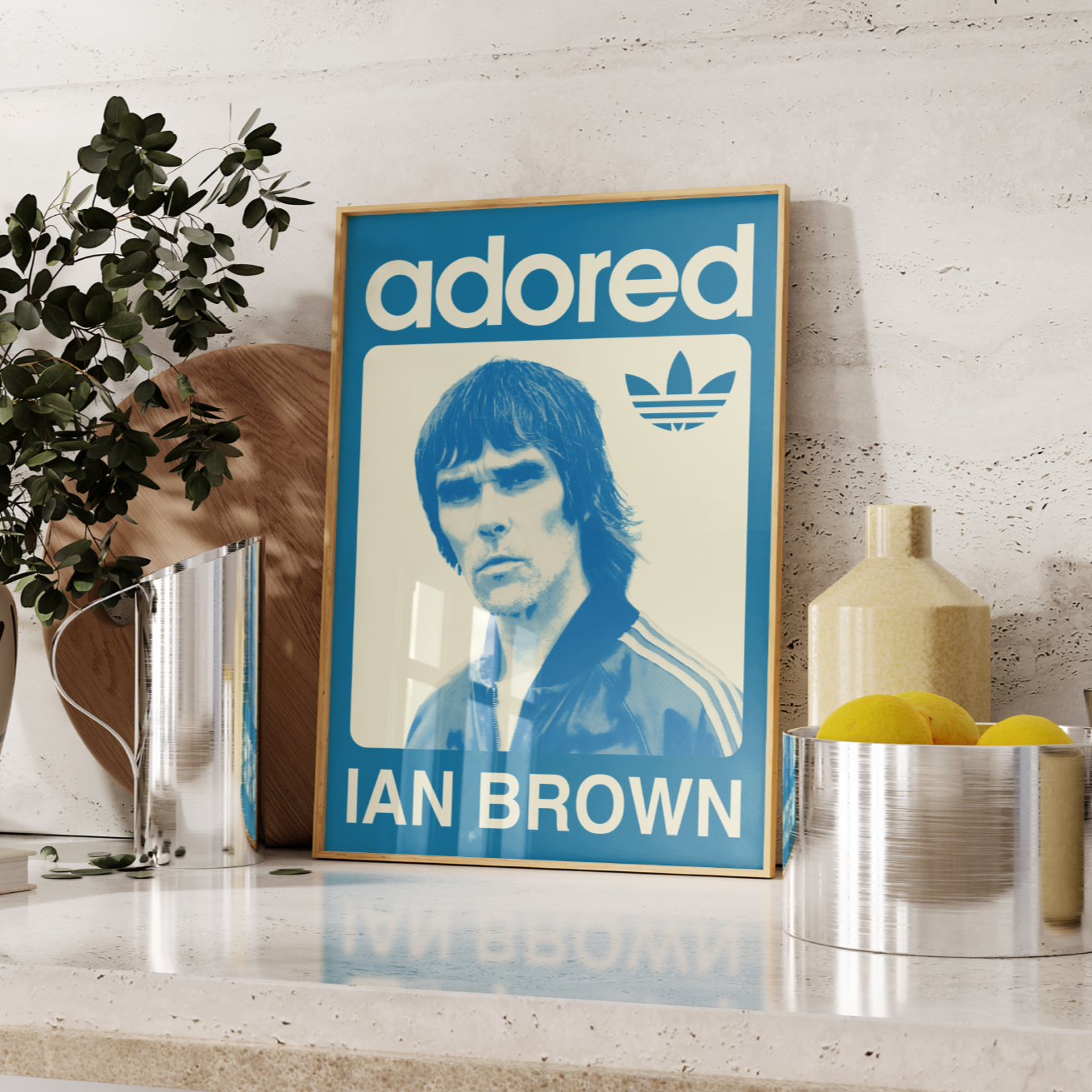 Ian Brown Adored Poster UK