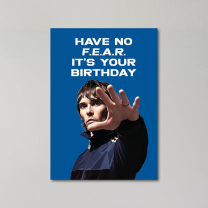 Ian Brown Birthday Card