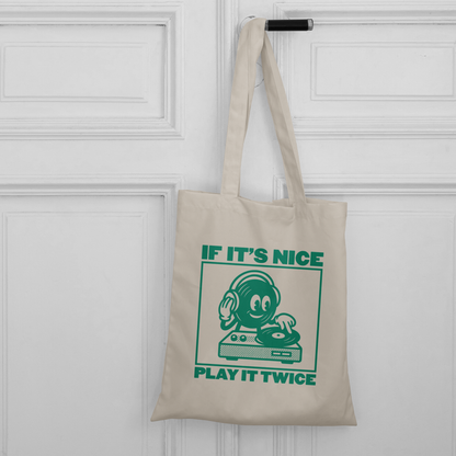 If It's Nice Play It Twice Tote Bag United Kingdom