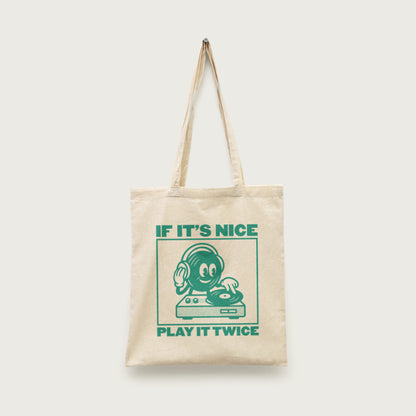 If It's Nice Play It Twice Tote Bag