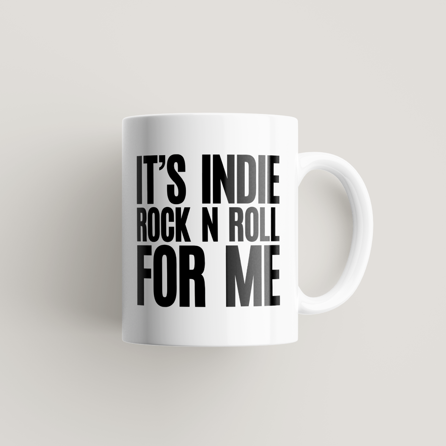 Indie Rock N Roll Mug UK
