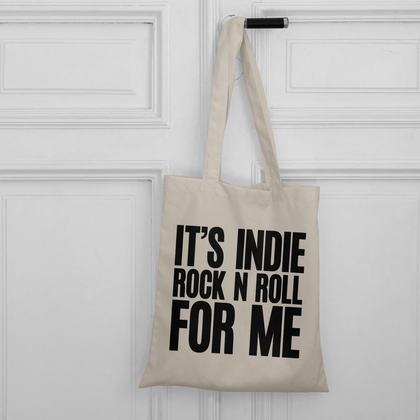 Indie Rock N Roll Tote Bag