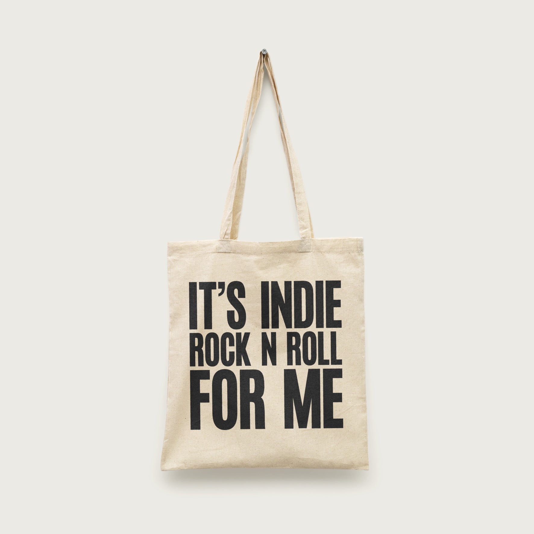 Indie Rock N Roll Tote Bag