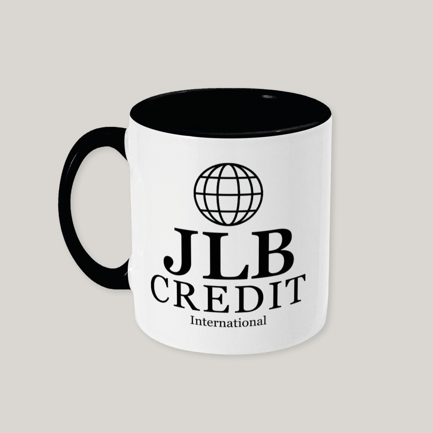 JLB Credit Peep Show Logo Mug