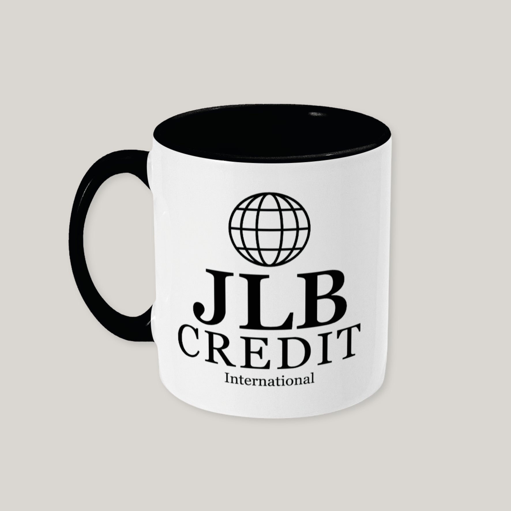 JLB Credit Peep Show Logo Mug