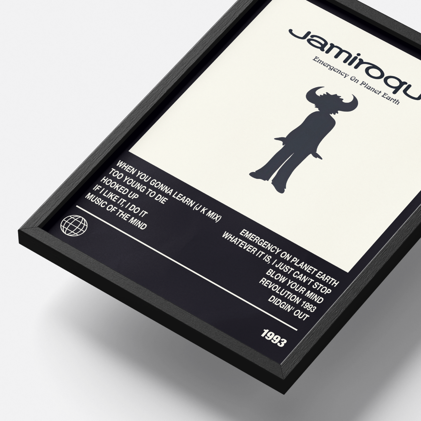 Jamiroquai Emergency On Planet Earth Album Poster UK
