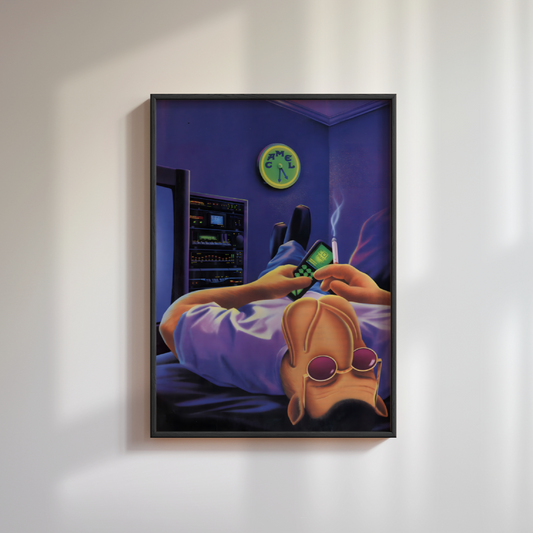 Joe Camel Retro Poster