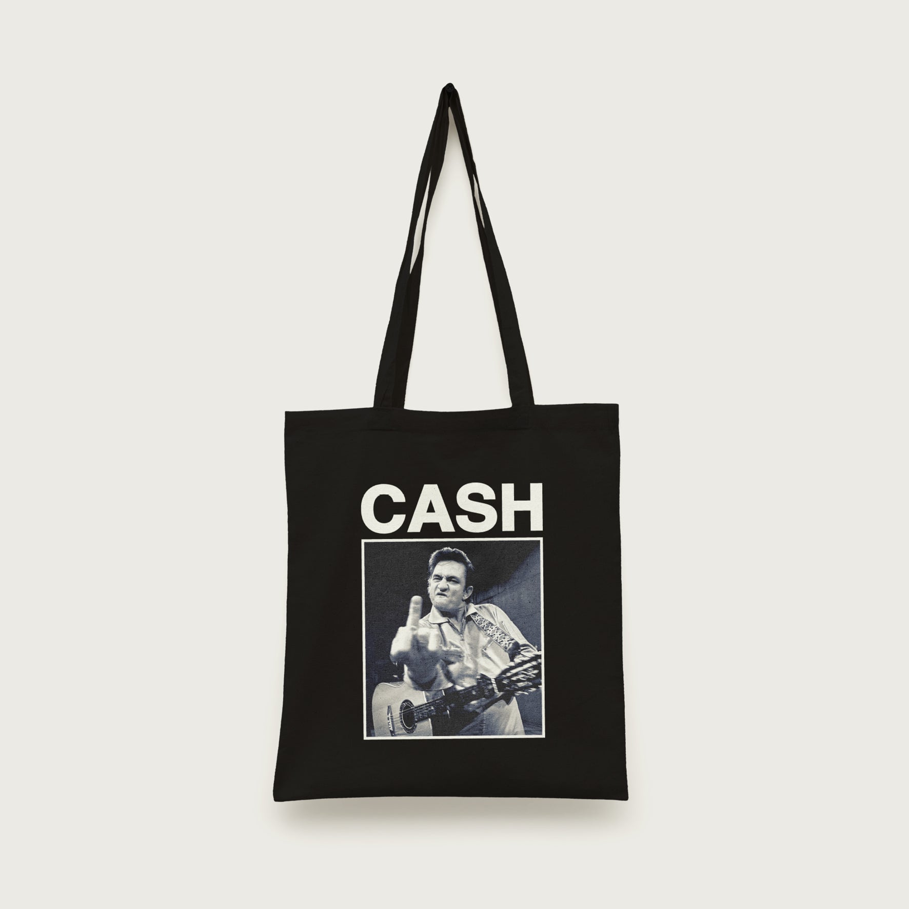 Johnny Cash Tote Bag
