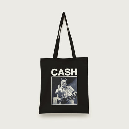 Johnny Cash Tote Bag