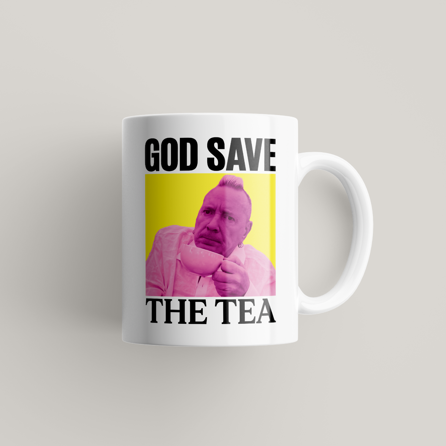 Johnny Rotten Mug UK