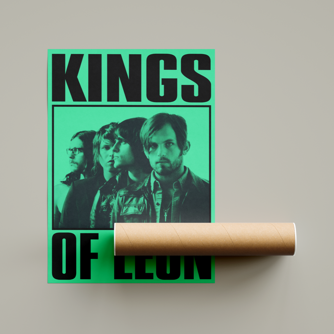 Kings Of Leon Band Poster