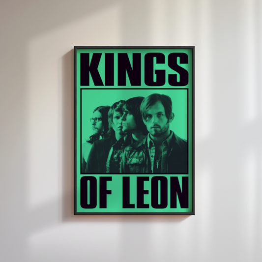 Kings Of Leon Band Poster