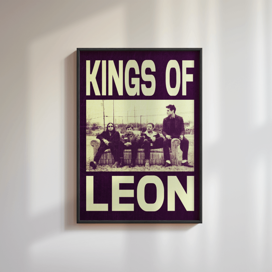 Kings Of Leon Band Poster