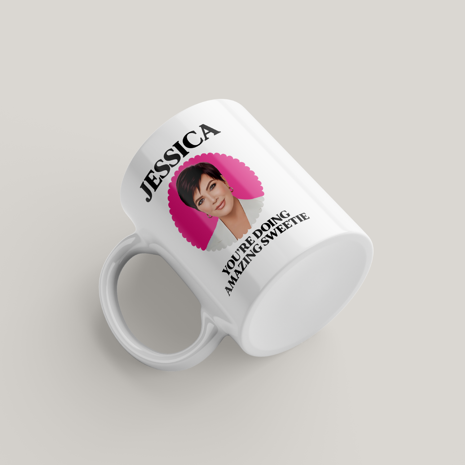 Kris Jenner Personalised Mug United Kingdom