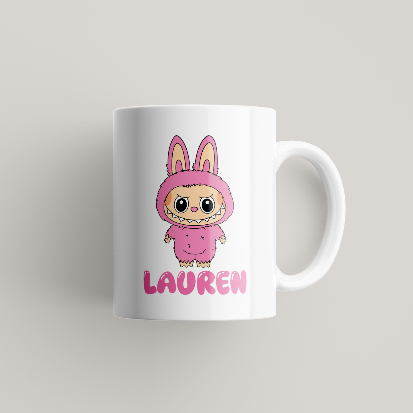 Labubu Personalised Mug UK