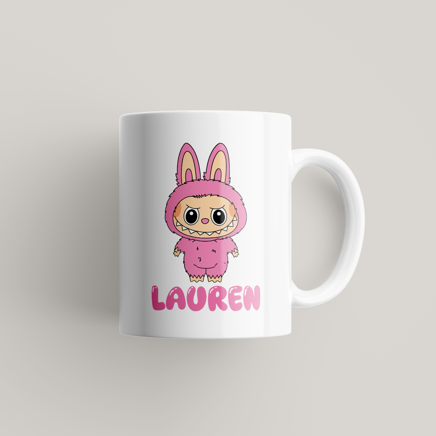 Labubu Personalised Mug UK