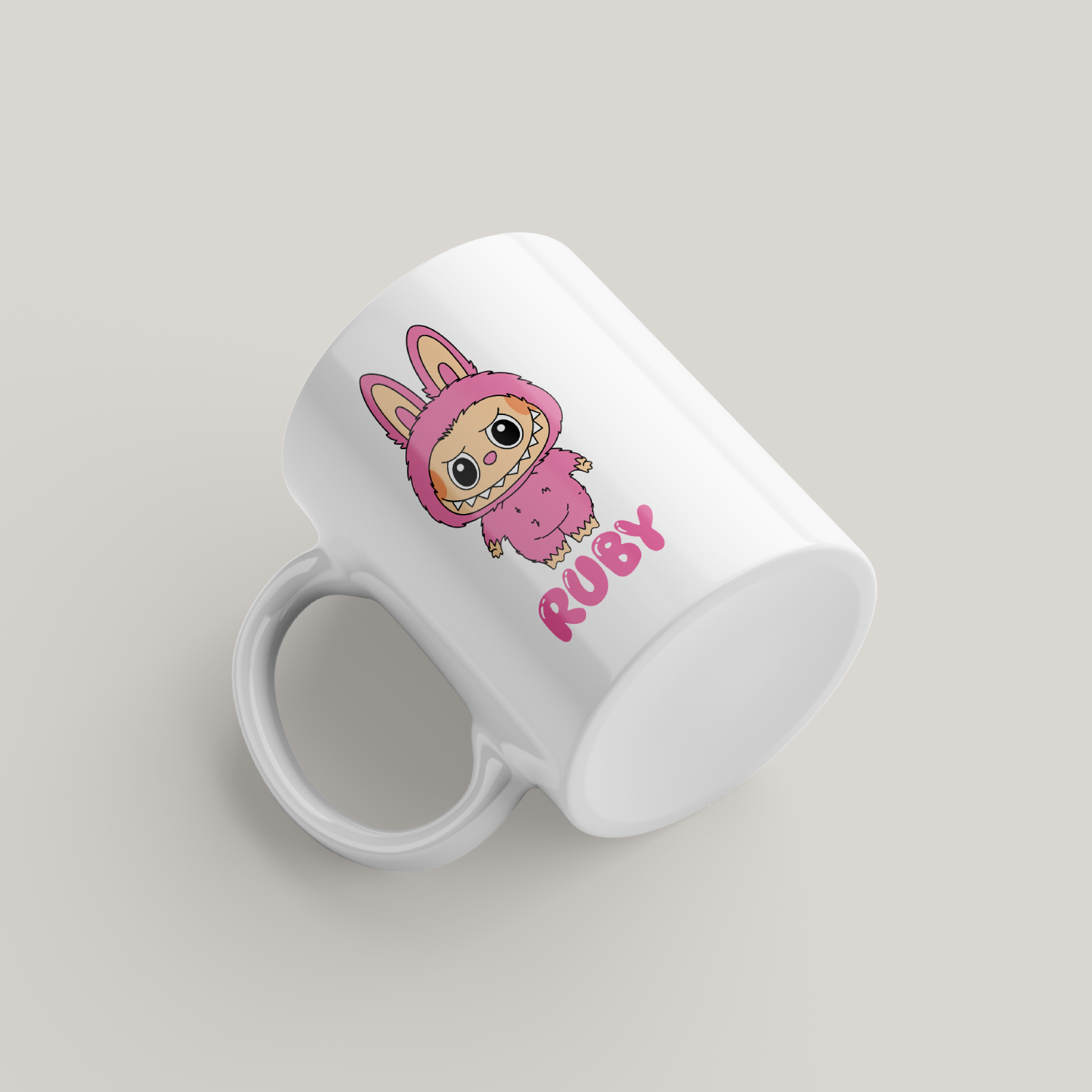Labubu Personalised Mug United Kingdom