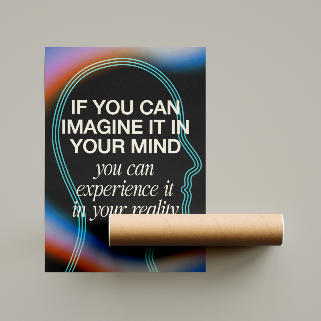 Law Of Attraction Quote Poster