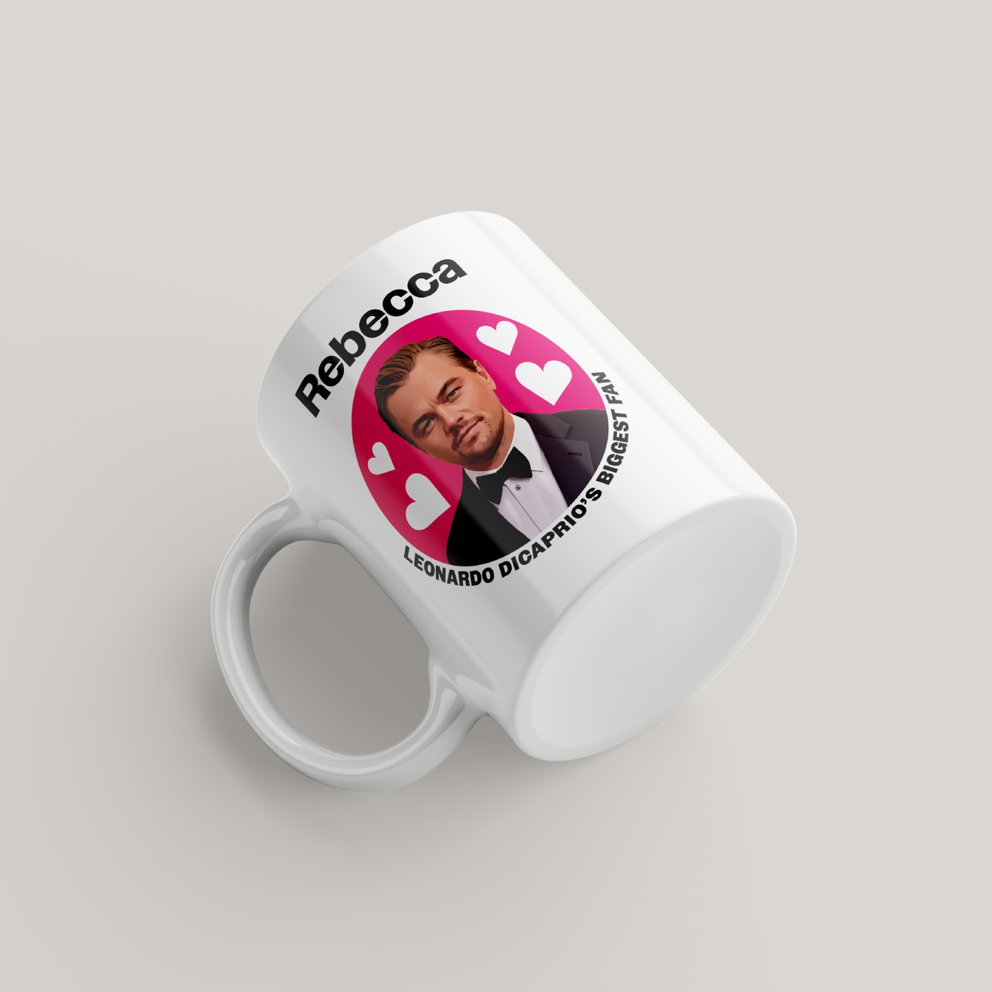 Leonardo DiCaprio Personalised Mug United Kingdom