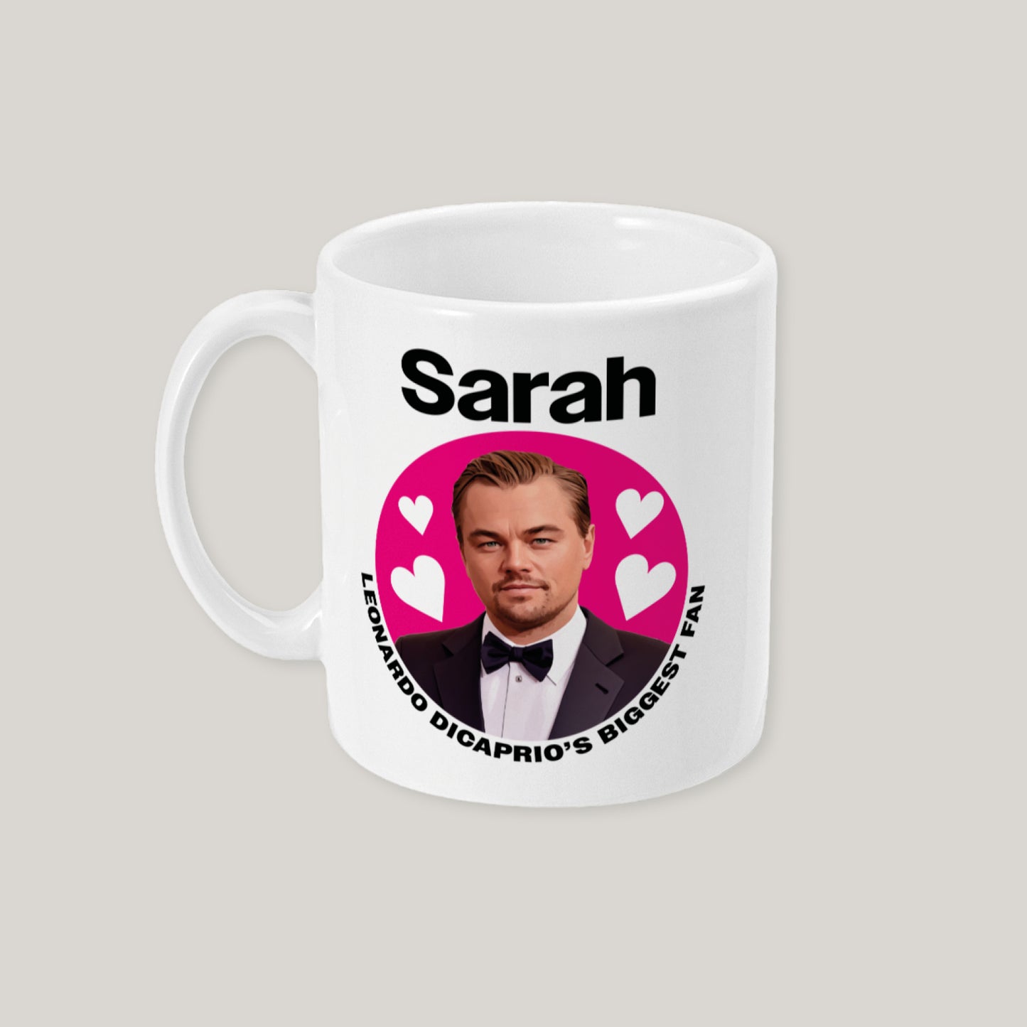 Leonardo DiCaprio Personalised Mug