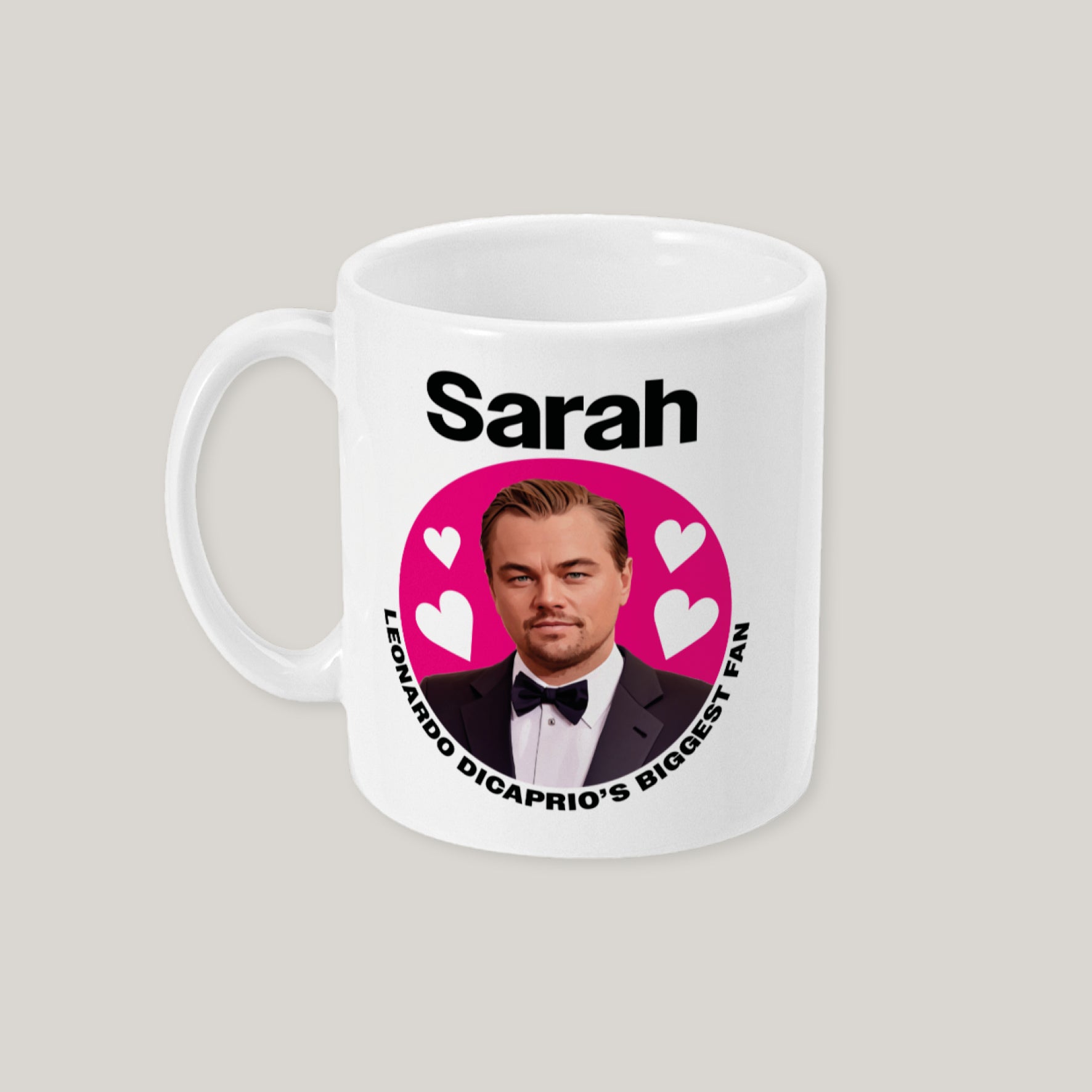 Leonardo DiCaprio Personalised Mug