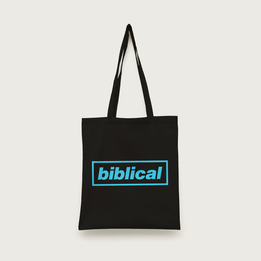 Liam Gallagher Biblical Tote Bag