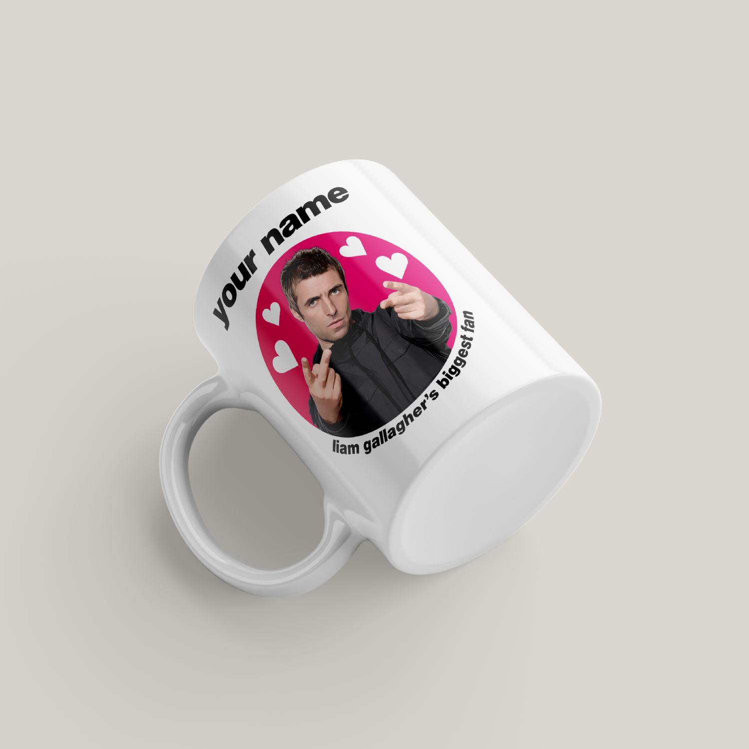 Liam Gallagher Personalised Mug United Kingdom