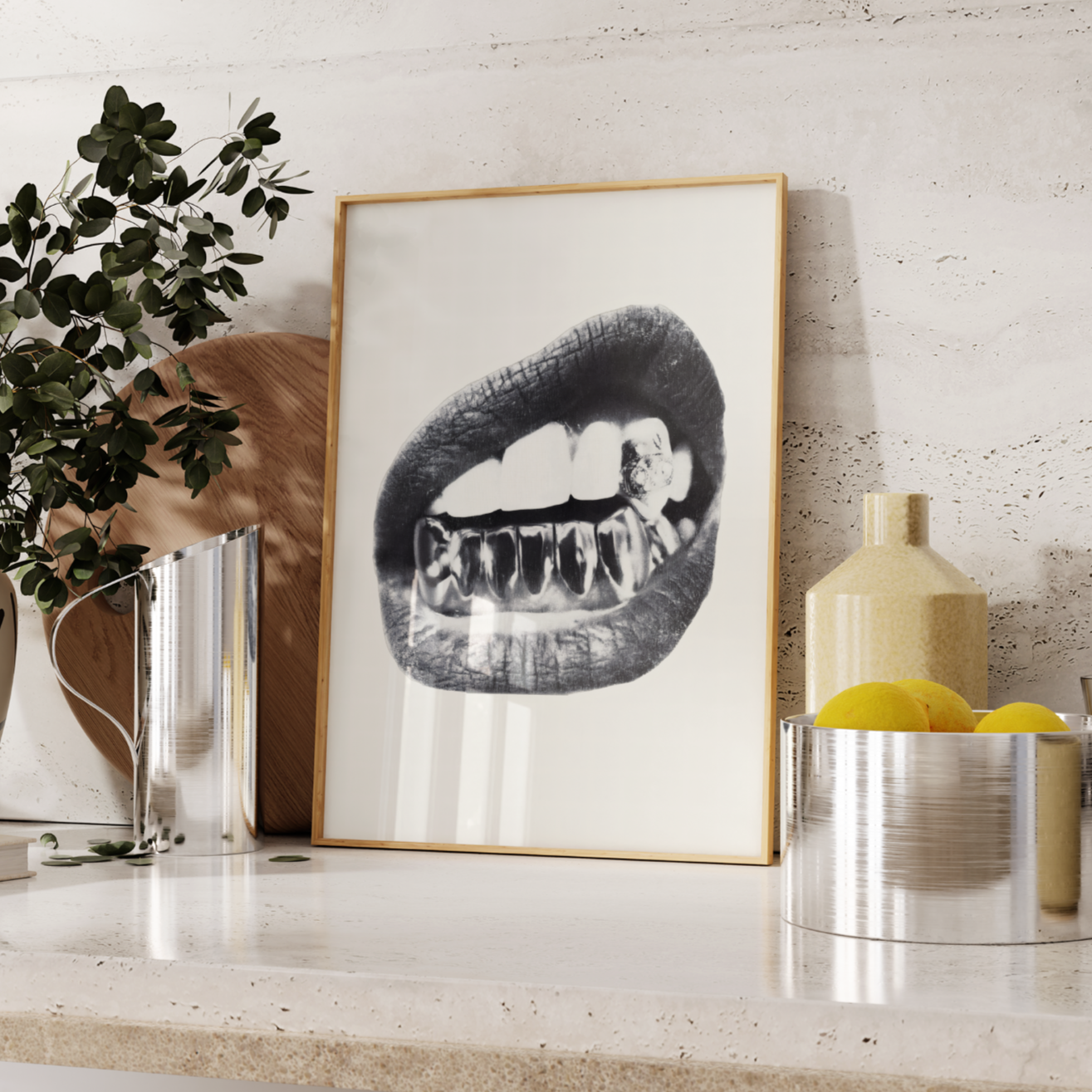 Lips Fashion Poster UK