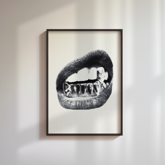Lips Fashion Poster