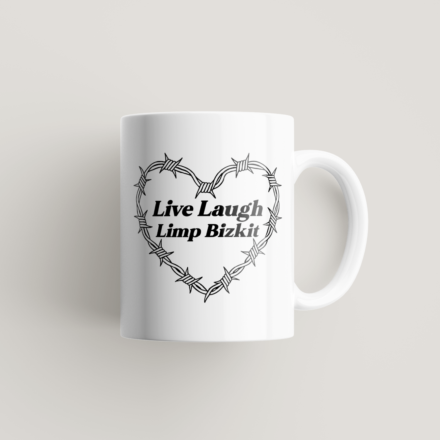 Live Laugh Limp Bizkit Mug UK